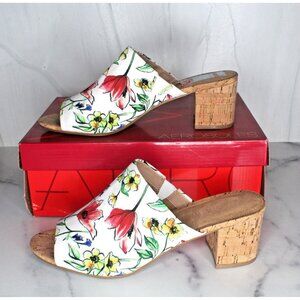 Aerosoles Slip-On Mule Shoes Heel Shoes Women’s Size US 9.5 Floral Summer NIB